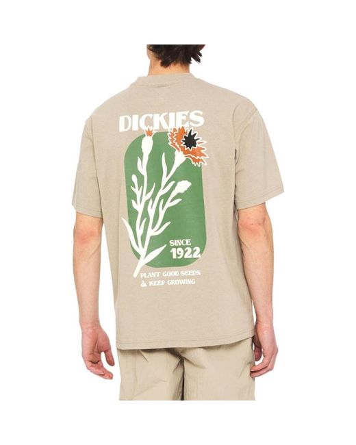 T-shirt Dickies pour homme en coloris Natural
