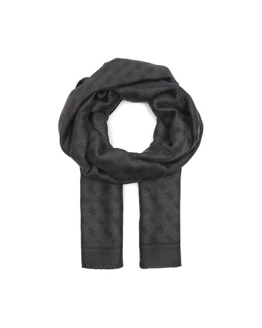 Guess Sjaal Am9341 Pol03 in het Black voor heren