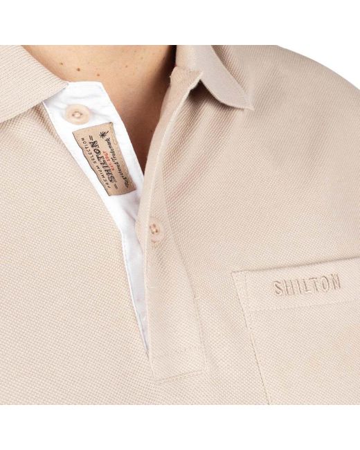 Polo Polo classic Shilton pour homme en coloris Natural
