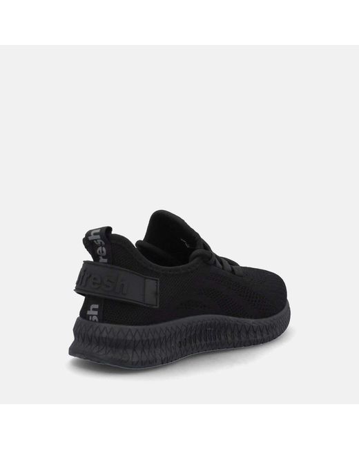 Baskets basses SNEAKERS Refresh en coloris Black