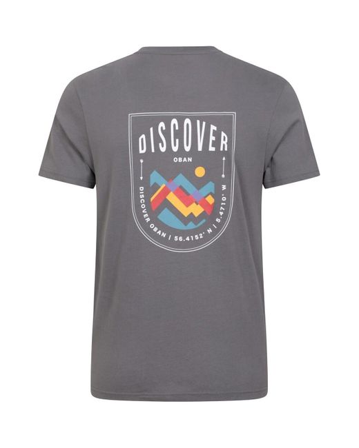 T-shirt Discover Oban Mountain Warehouse pour homme en coloris Gray