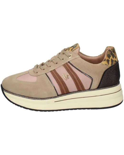 Baskets basses Keys en coloris Natural