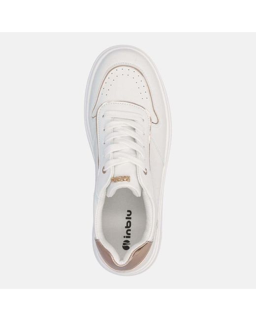 Baskets Basses Sneakers Inblu en coloris White