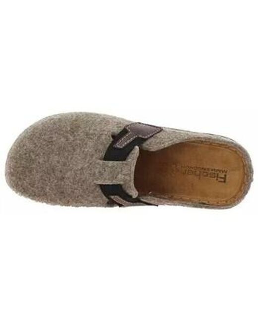 Chaussons Chaussons Fischer en coloris Gray