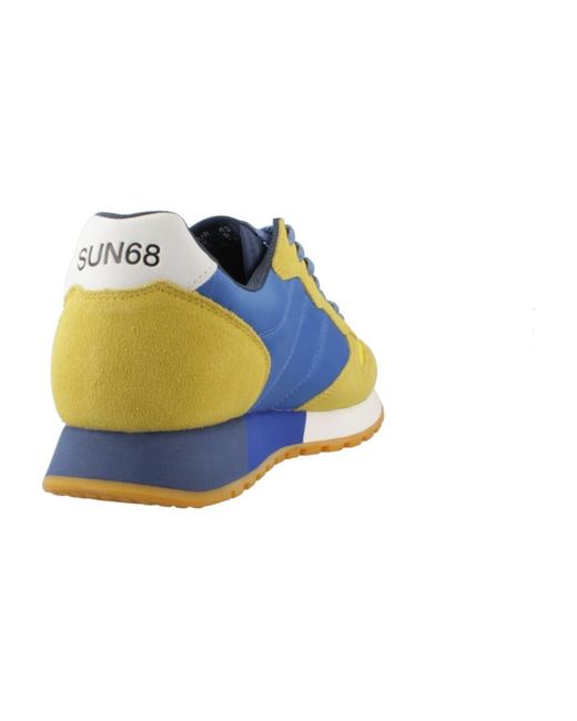 Sun 68 Sneakers Jaki Bicolor in het Blue voor heren