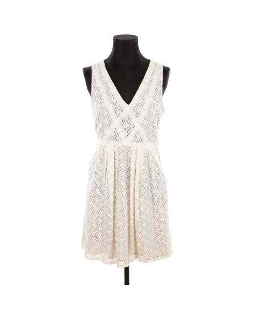 Robe courte Robe en coton Marc Jacobs en coloris Natural