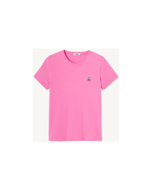 T-shirt - Tee Shirt Rosas 457 - wild rose J.O.T.T en coloris Pink