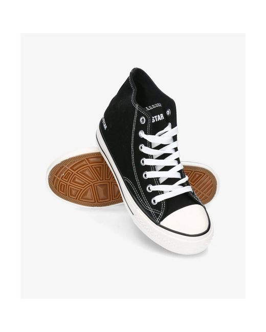 Baskets Montantes 21452 D'ANGELA en coloris Black