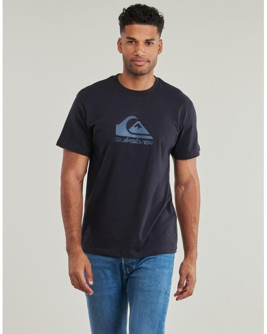 T-shirt EV COMP LOGO SS Quiksilver pour homme en coloris Blue