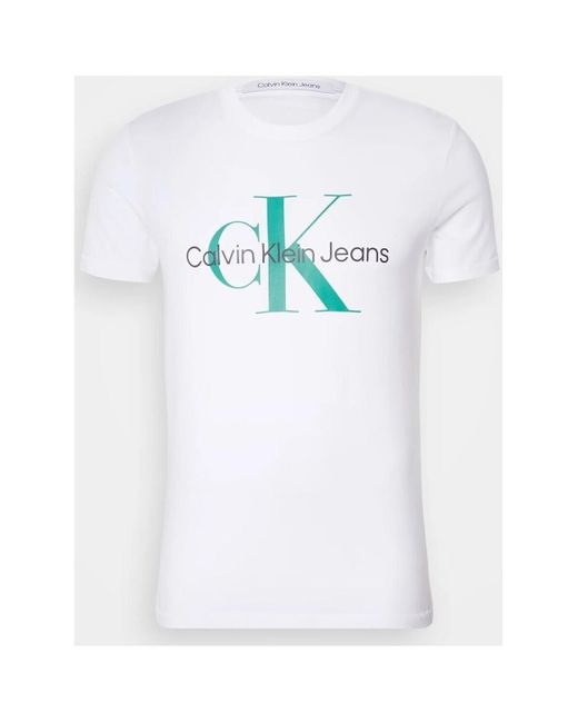 T-shirt Ck Jeans pour homme en coloris White