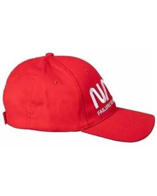 Casquette Basic Worm NASA pour homme en coloris Red