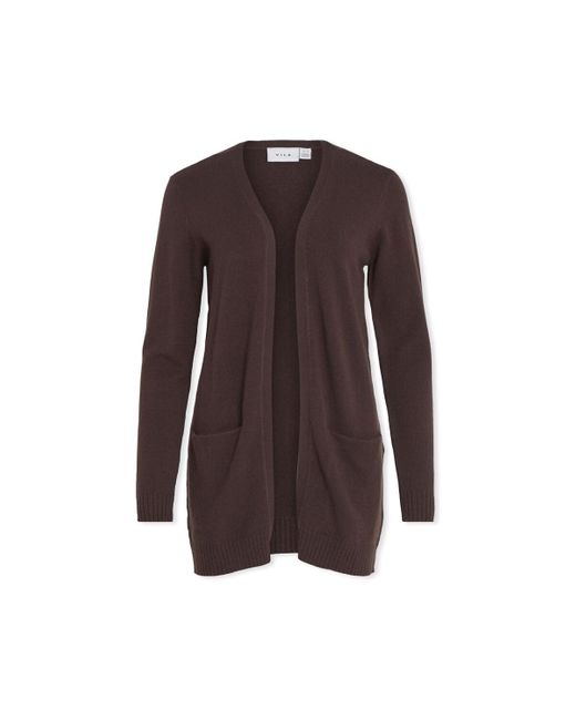 Manteau Noos Ril Cardigan - Coffee Bean Vila en coloris Brown