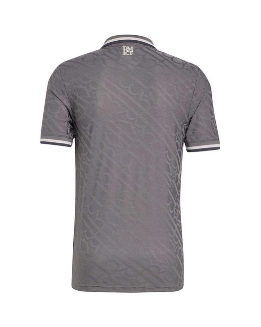 Polo 24/25 Real Madrid Cf pour homme en coloris Gray