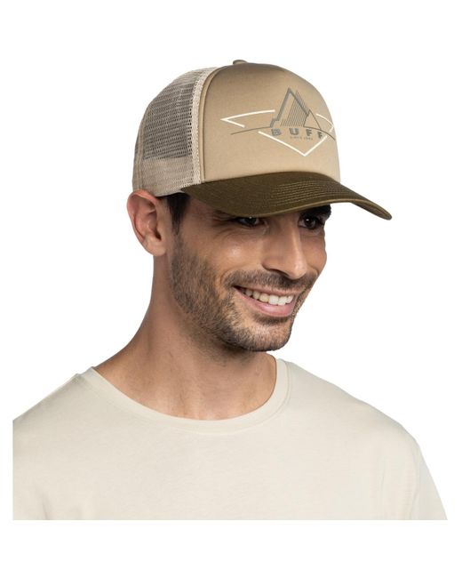 Casquette Trucker Cap Buff en coloris Green