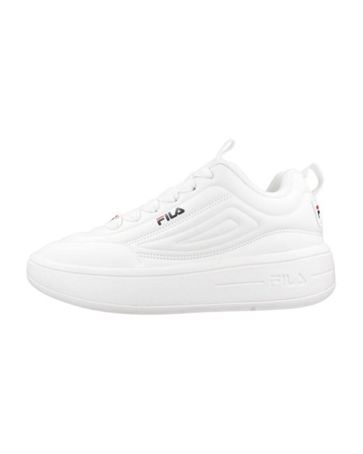 Baskets SUPERBUBBLE Fila en coloris White