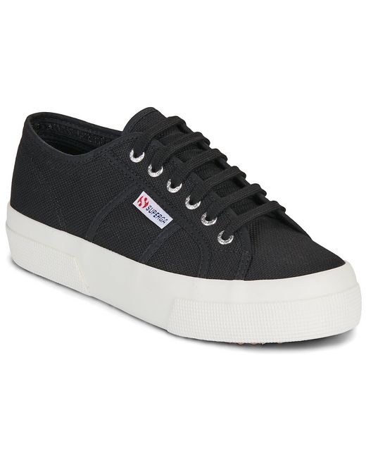 Superga Black Sneaker 2740 Plateform