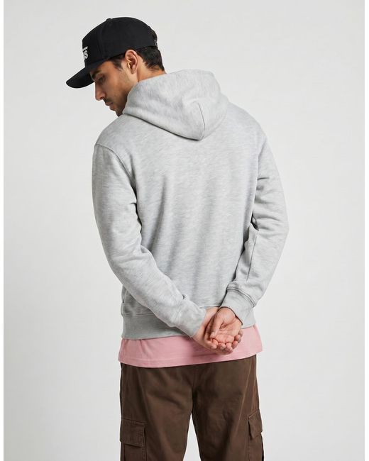 Vans Capuchon Sweaters Stretch Logo Pullover in het Gray voor heren