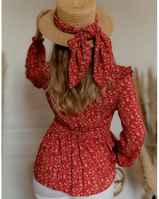 Blouses Rossignol Celeste en coloris Red