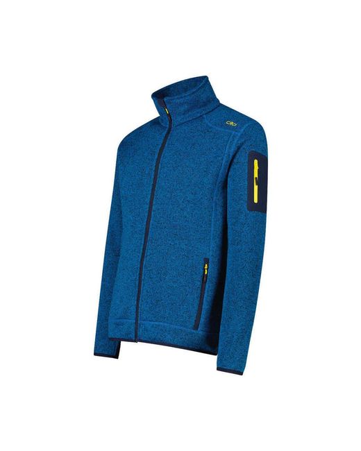 Polaire MAN JACKET CMP pour homme en coloris Blue