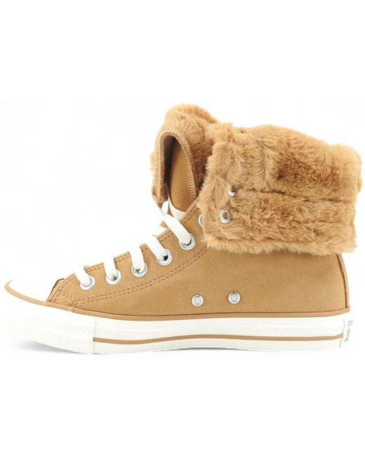 Baskets montantes A15137C-AI26 Converse en coloris Metallic