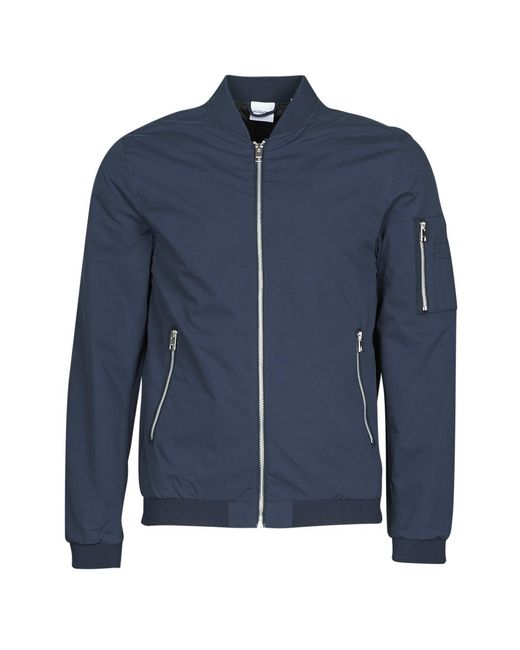 Jack & Jones Windjack Jjerush in het Blue voor heren