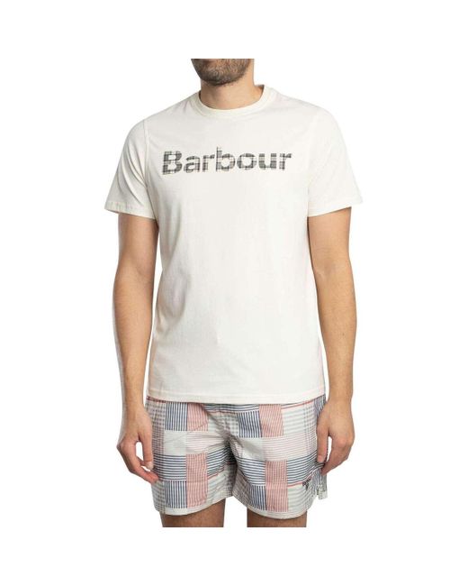 T-shirt T-shirt Kilnwick Barbour pour homme en coloris White