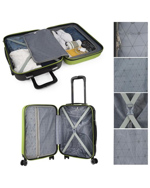 Valise Tiber Itaca en coloris Green