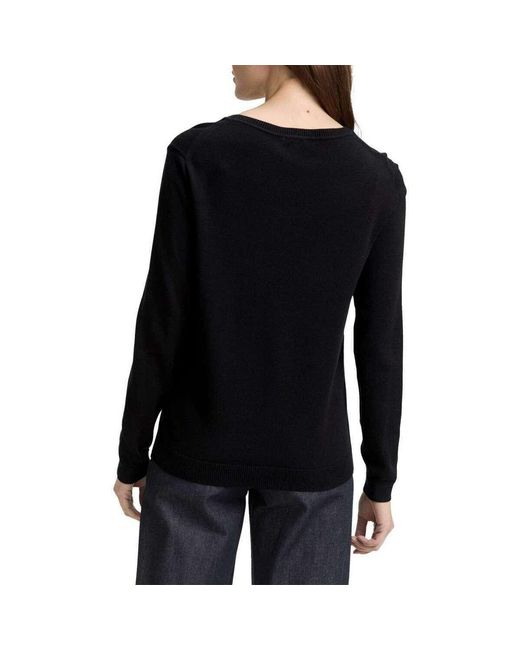 Pull 4217201 Tom Tailor en coloris Black