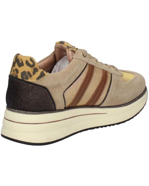 Baskets basses Keys en coloris Natural