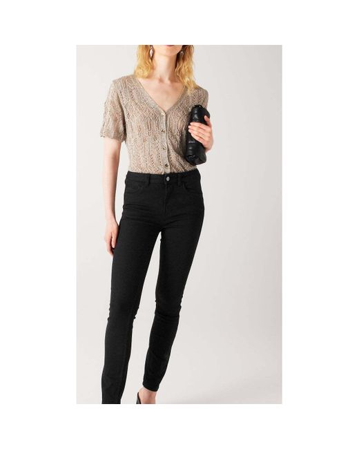 Jeans skinny Jean skinny push up ERNEST Promod en coloris Noir Lyst
