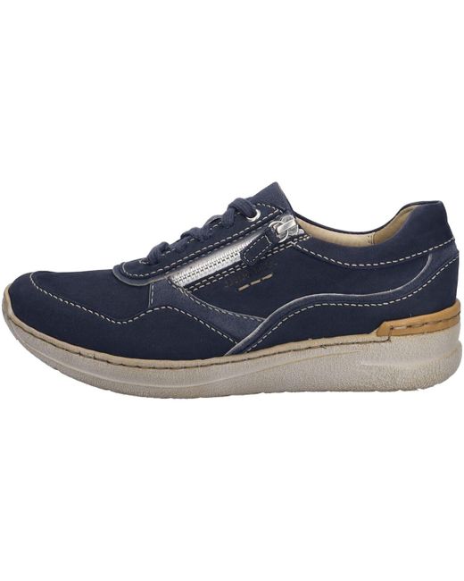 Baskets Sally 02, ocean Josef Seibel en coloris Blue