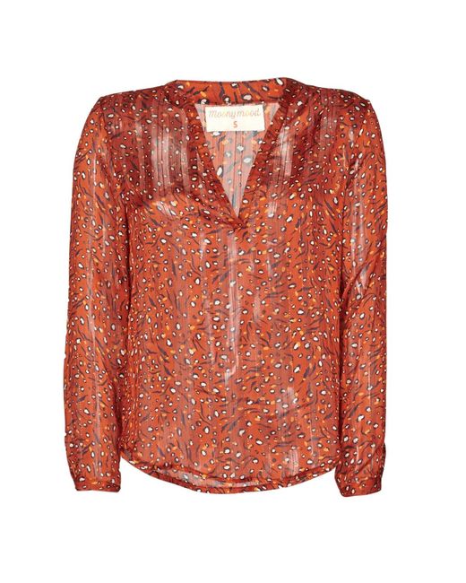 Moony Mood Blouse Noum in het Brown