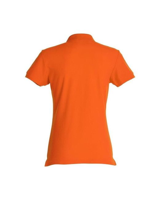 Polo Basic C-Clique en coloris Orange