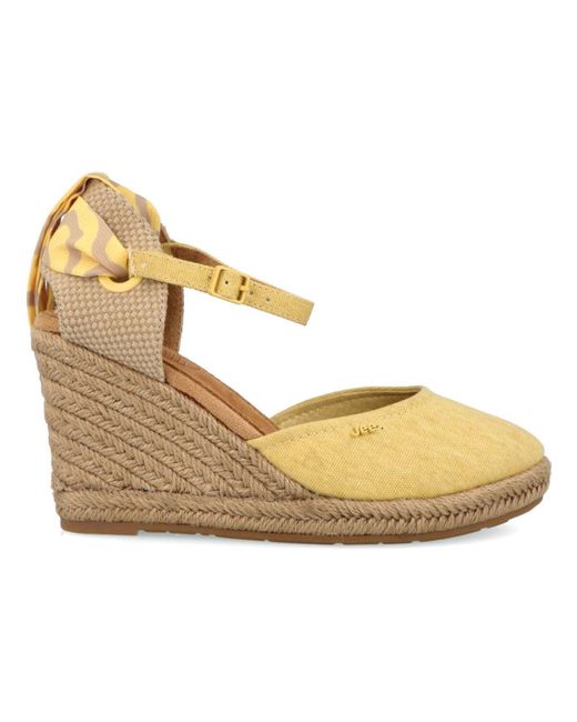 Sandales Maya Cvs espadrillas con zeppa Jeep en coloris Metallic
