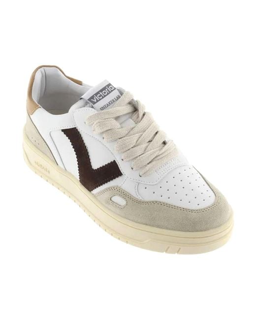 Victoria Lage Sneakers Sport Seoul Suède 1257101 in het Brown