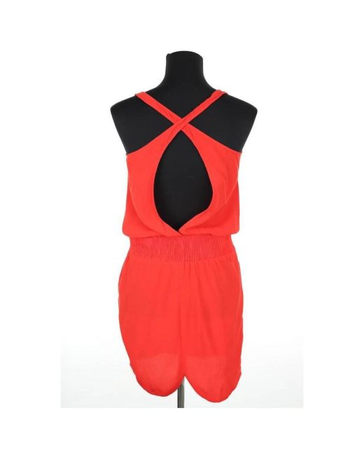 Robe courte Robe rouge Ba&sh en coloris Red