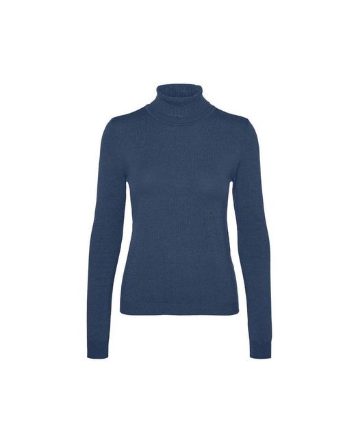 Pull Happiness 95 Vero Moda en coloris Blue