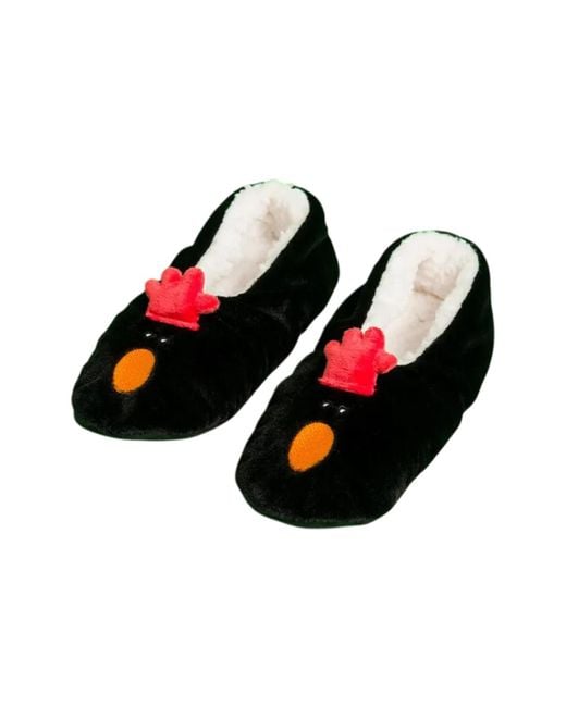 Chaussons TT991 Wallace And Gromit en coloris Black