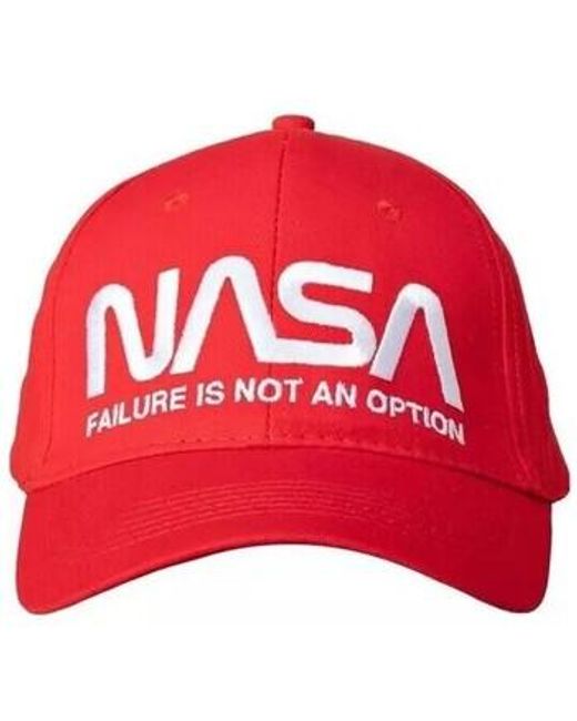 Casquette Basic Worm NASA pour homme en coloris Red