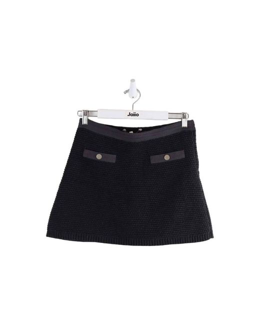 Jupes Mini jupe en coton Paul & Joe en coloris Black