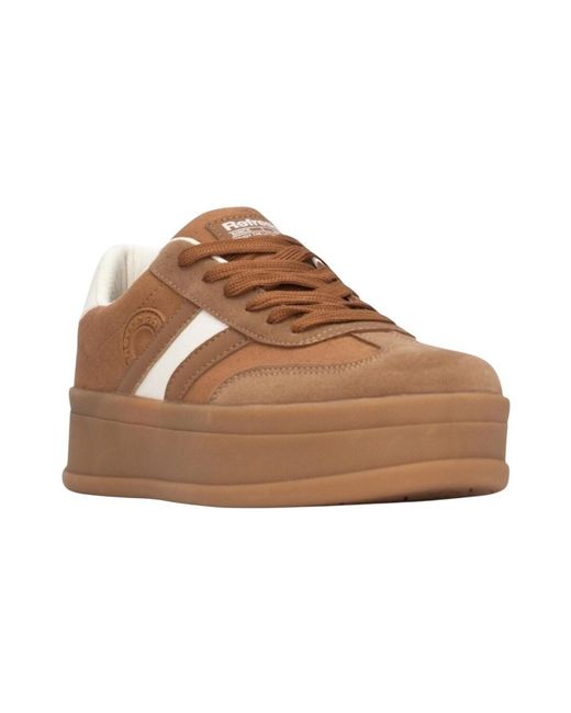 Baskets 176234 Refresh en coloris Brown