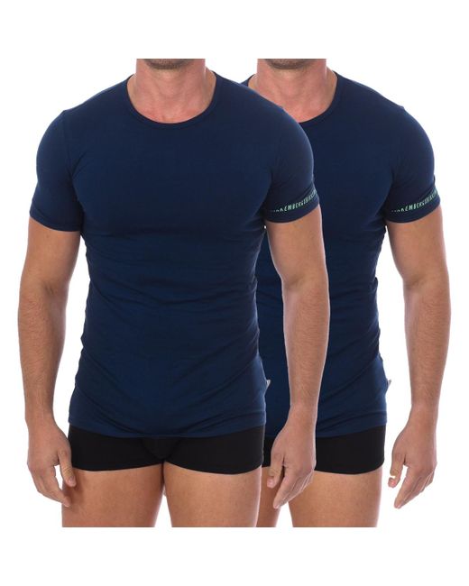 T-shirt BKK1UTS05BI-NAVY Bikkembergs pour homme en coloris Blue