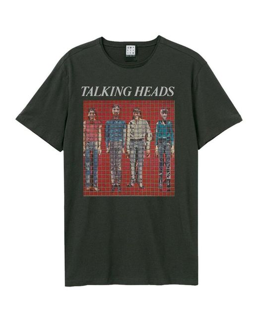 T-shirt Buildings And Food Amplified en coloris Black
