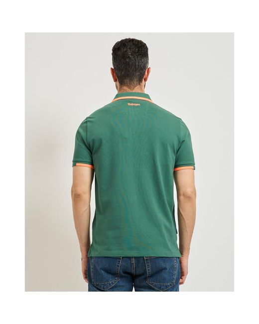 Polo Polo avec logo Refrigue pour homme en coloris Green