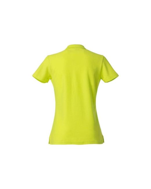 Polo Basic C-Clique en coloris Yellow