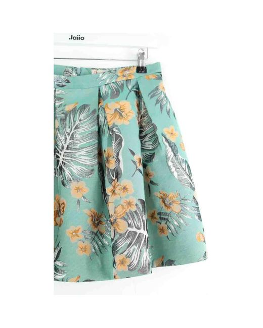 Jupes Mini jupe vert Paul & Joe en coloris Blue