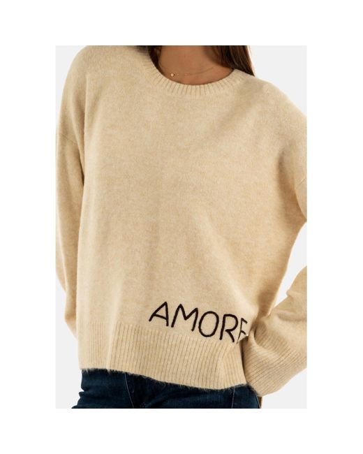 Pull saints Grace & Mila en coloris Natural