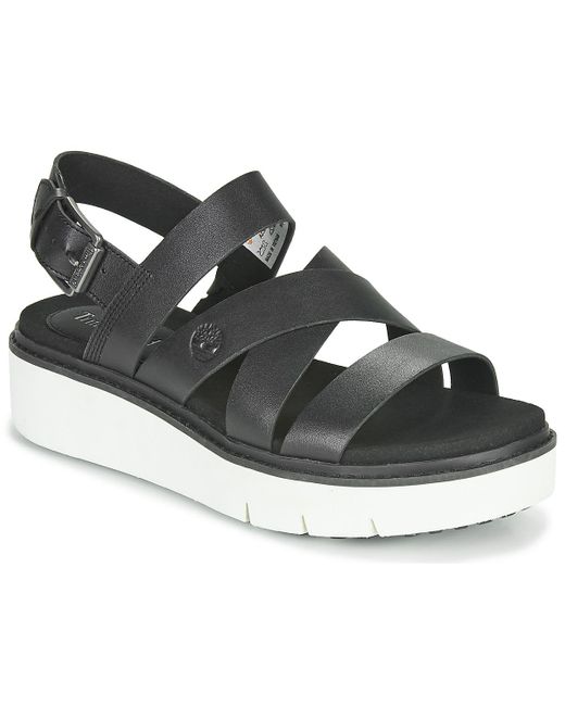 Timberland Sandalen Safari Dawn Front Strap in het Zwart - Bespaar 13% -  Lyst