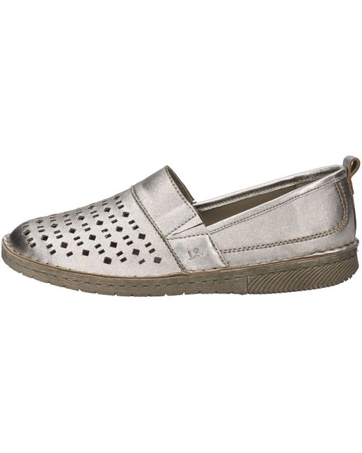 Mocassins Sofie 27, platin Josef Seibel en coloris Gray