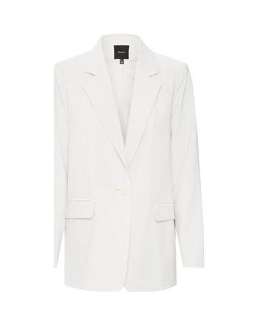 Manteau BLAZER BLANC - SNOW WHITE - L Vero Moda